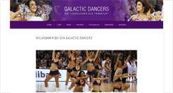 Desktop Screenshot of galactic-dancers.com