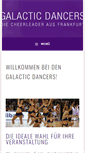 Mobile Screenshot of galactic-dancers.com